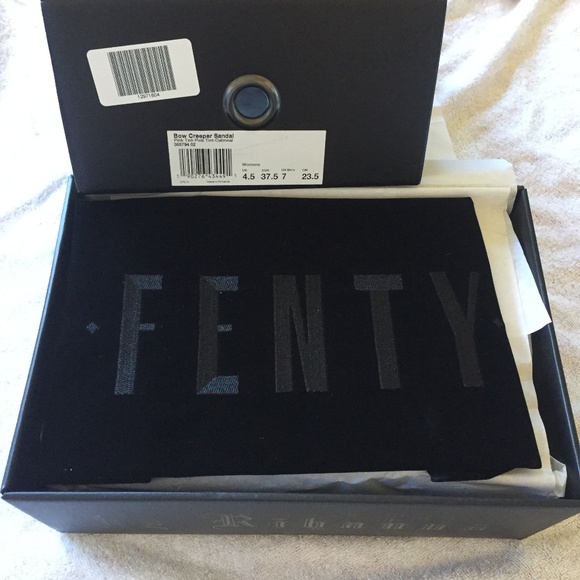 Fenty PUMA Rihanna Bow Creeper Leather Sandal - Picture 5 of 8